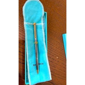 New Tiffany &Co Retractable ballpoint pen .